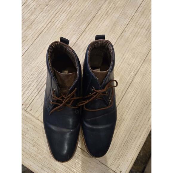 Ferro Aldo Men's Multicolor Leather Chukka Boots Size 11 Casual - Picture 3 of 10